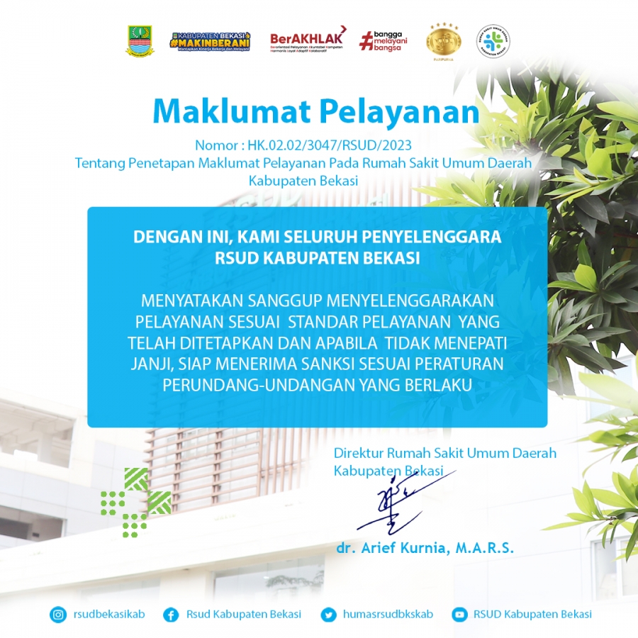 Maklumat Pelayanan