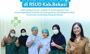 Program MOW dan MOP Gratis, Kini Hadir Lagi di RSUD Kabupaten Bekasi