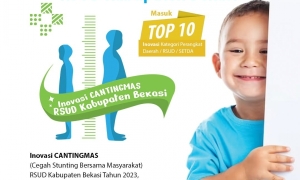 Inovasi CANTINGMAS dan Aplikasi SI PENTING RSUD Kabupaten Bekasi